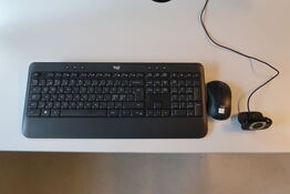 Logitech trådløs keyboard & mus 