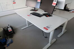 Hæve-/sænkebord - 160x80 cm 