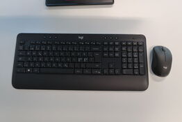 Logitech trådløs keyboard & mus 