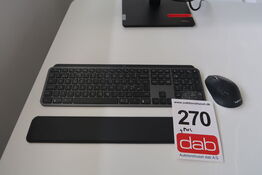 Logitech MX Keys S Graphite + mus 