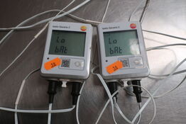 2 stk. dataloggere TESTO SAVERIS 2