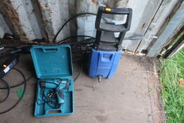 Højtryksrenser og varmeblæser NILFISK og MAKITA