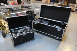 Højtaler, lys, anlæg m.m.