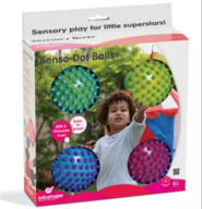 2 pk. Edushape Senso Dot Balls 