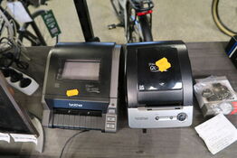 2 stk. labelprintere BROTHER P-TOUCH QL-1050