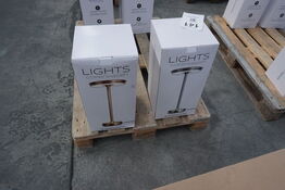 2 stk. LED Copenhagen Lights bordlampe 