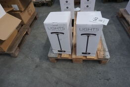 2 stk. LED Copenhagen Lights bordlampe 