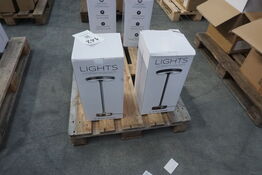 2 stk. LED Copenhagen Lights bordlampe 