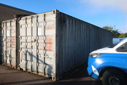 40' container uden indhold