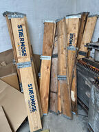 22 stk. pallerammer til 1/1 EUR paller