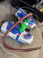 4 stk. VEVOR vakuumpumper 2RS-2 & 2RS-3