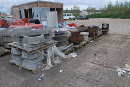 Brøndmateriel beton & stål (se billeder)