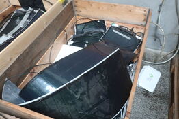 Palle med solcellepaneler