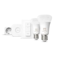 Philips hue white and color ambiance startsæt 2x e27-pærer(ubrugt)