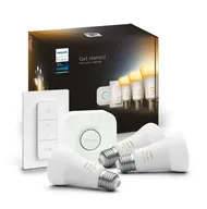Philips hue e27 startsæt white ambiance bridge + switch 1055lm 11w(ubrugt)