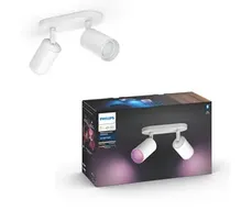 Philips hue fugato plate spiral 2x5.7w spots hvid(ubrugt)