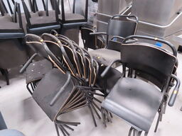 22 stk. stabelbare stole