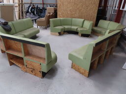 Loungesofaer til fastmontering