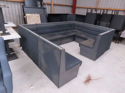 Loungesofaer til fastmontering (indbygget LED Lys)