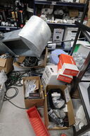 Div. Elartikler, varelager, postkassestander m.m.