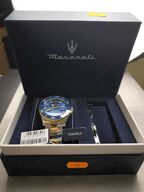 Herreur MASERATI Competizione 43 mm quartz med armbånd