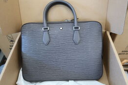 Taske MONTBLANC 4810 document case thin warm grey Warm grey