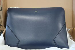 Taske MONTBLANC Meisterstück Portfolio ink blue