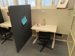 Bord, stol, afskærmning, m.v.