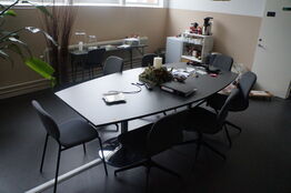 Konferencebord inkl. 7 stk. Stole