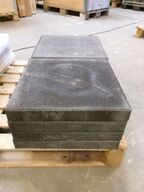 8 stk. fliser, antracit