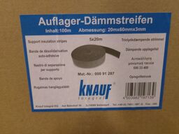 5x20 meter trinlydsdæmpende strimmel