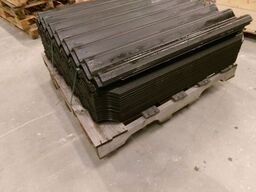 37 stk. tagplader B6 sort