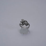 Brillantring af 14 kt. hvidguld