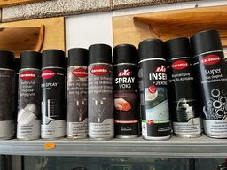 Hylde med div. Plejemidler CARAMBA