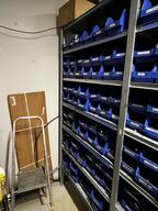 Indhold på 1 fag lagerreol