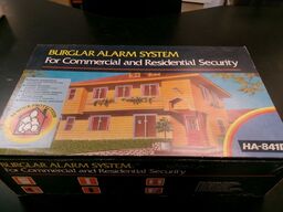 Indbruds alarmsystem, retro