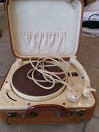 Antik Pladespiller, transportabel TOGA