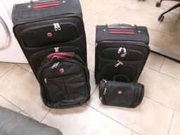 Rejsesæt, 4 dele, sort