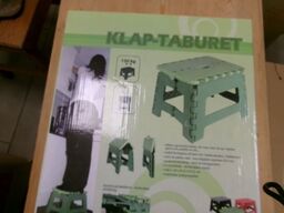 Taburet, sammenklappelig