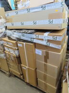 Palle med blandede ting fra frisørsalon