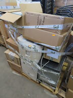 Palle med Toilet, kaffemaskine og frisørprodukter