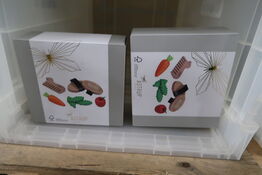 2 stk. sæt med legetøjsmad ASTRUP