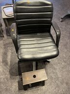 Frisørstol OLYMP + Skammel