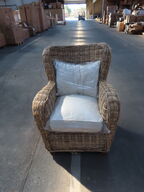 Kurvestol med hynder NOVA SOLO