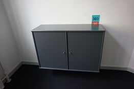 Væghængt skab med 2 låger 