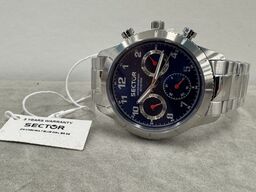 Armbåndsur SECTOR 270 41MM MULT BLUE DIAL BR SS