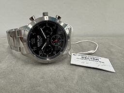 Armbåndsur SECTOR 270 41MM MULT BLACK DIAL BR SS