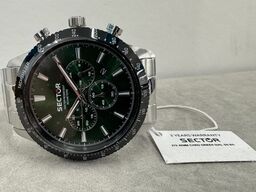 Armbåndsur SECTOR 270 45MM CHRO GREEN DIAL SS BR