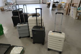 5 stk. trolley kufferter GORLITE, EPIC m.fl.