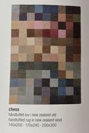 Gulvtæppe KILROY INDBO CHESS Multi 170 x 240